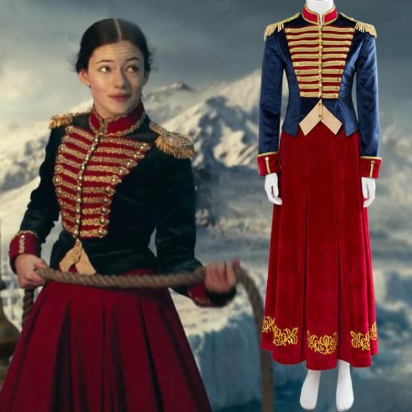 Nutcracker Clara Dress and the Four Realms Clara Cosplay Costumes