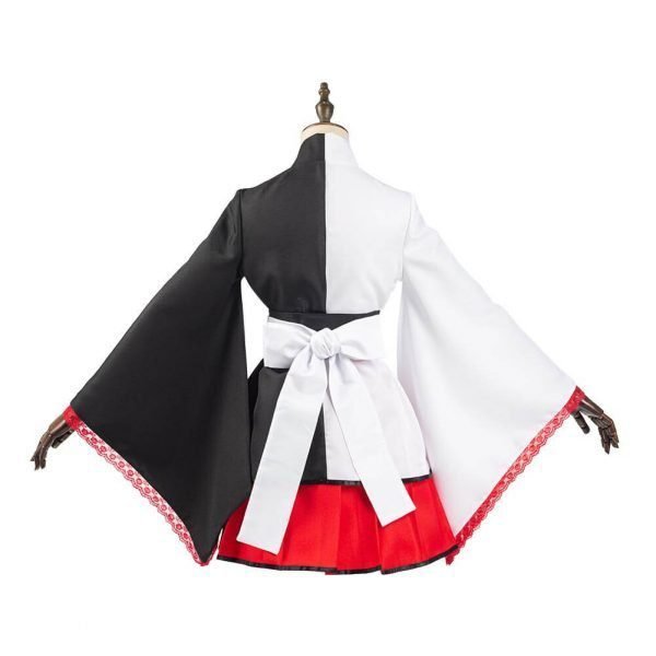 Monokuma Black White Bear Kimono Dress