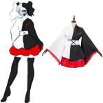 Monokuma Black White Bear Kimono Dress