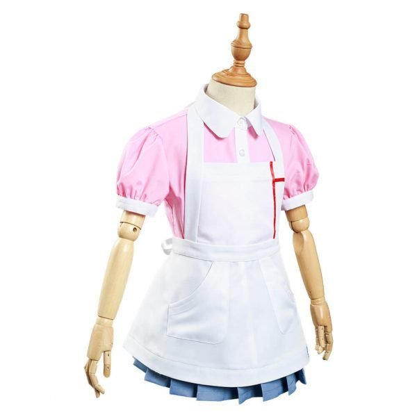 Danganronpa-2-Goodbye-Despair-Mikan-Tsumiki-Cosplay-Costume-Kids-Children-Shirt-Skirt-Outfits-Halloween-Carnival-Suit(4)