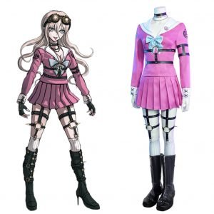 Danganronpa V3: Killing Harmony-Miu Iruma Women Dress Outfits Cosplay Costume-01
