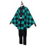 Demon-Slayer-Kimetsu-no-Yaiba-Tanjirou-Tanjiro-Kamado-Costume-Cosplay-Outfit-Uniform-Halloween-Carnival