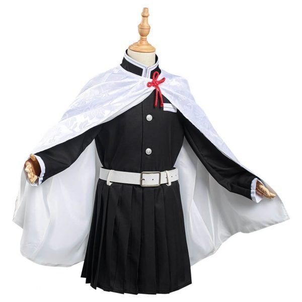 Demon-Slayer-Kimetsu-no-Yaiba-Tsuyuri-Kanawo-Cosplay-Costume-Kids-Girls-Skirt-Cloak-Outfits-Halloween-Carnival(3)