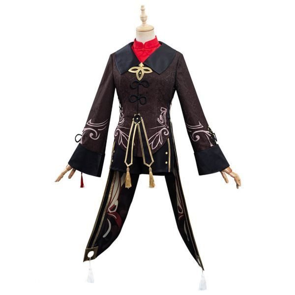 Genshin-Impact-HuTao-Cosplay-Costume-Outfit-Dress-Halloween-Carnival-Suit(1)