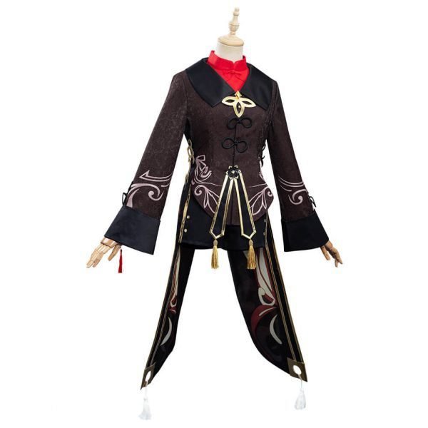 Genshin-Impact-HuTao-Cosplay-Costume-Outfit-Dress-Halloween-Carnival-Suit(3)