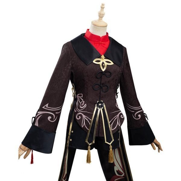 Genshin Impact HuTao Cosplay Costume Outfit Dress