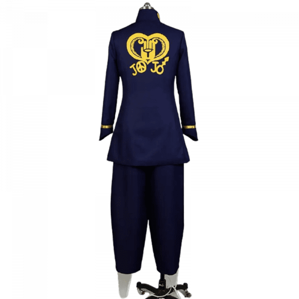 JoJo’s Bizarre Adventure Higashikata Josuke Men Outfit Suit Cosplay Costume (3)