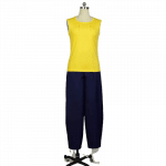 JoJo’s Bizarre Adventure Higashikata Josuke Men Outfit Suit Cosplay Costume (1)
