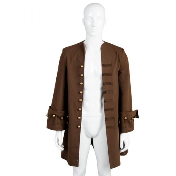 Pirates-Cosplay-Costume-Captain-Jack-Costume-Sparrow-Jacket-Only-Costume-Halloween-Cosplay-Costume