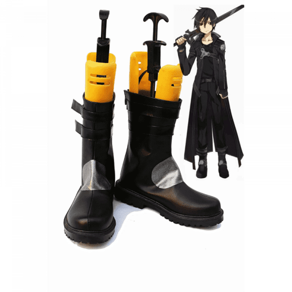 Sword Art Online SAO Kirigaya Kazuto Shoes Boots