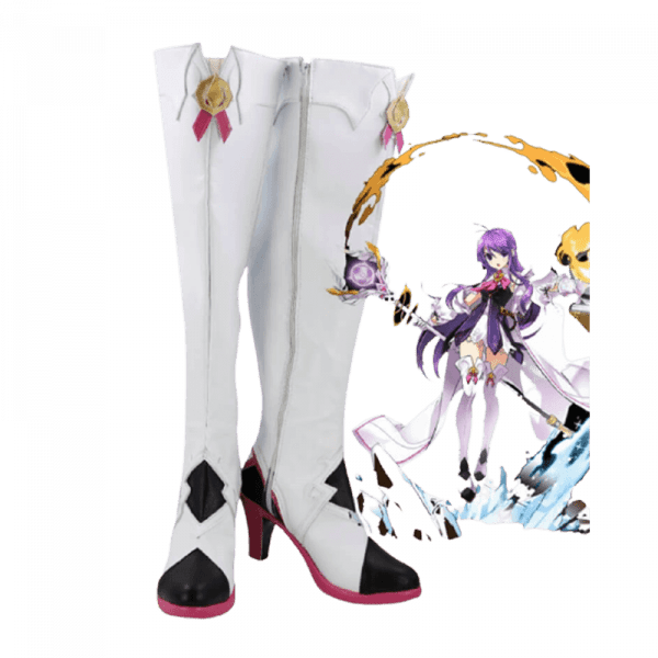 Elsword Cosplay Shoes Boots Halloween Cosplay Boots (1)