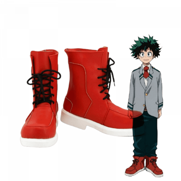 My Hero Academia Boku No Hero Academia Shoes Izuku Midoriya Cosplay Boots (1)