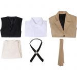 Bungo Stray Dogs Dazai Osamu Cosplay Costume Long Jacket Coat (1)