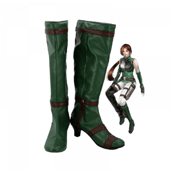 Dynasty Warriors Cosplay Shoes Halloween Boots (1)