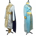 Aladdin Prince Princess Jasmine Lovers Cosplay Costume Dress Coat (1)