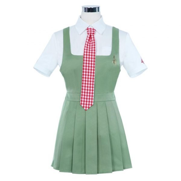 Super Danganronpa 2 Goodbye Desperate Academy Mahiru Koizumi Cosplay Costume Dress