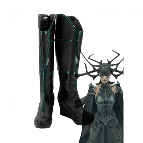 Thor 3 Cosplay Ragnarok Goddess Of Death Hela Boots (1)