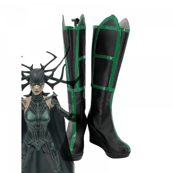 Thor 3 Cosplay Ragnarok Goddess Of Death Hela Boots (4)