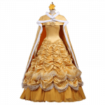 Princess Belle Cosplay Dress for Adults
