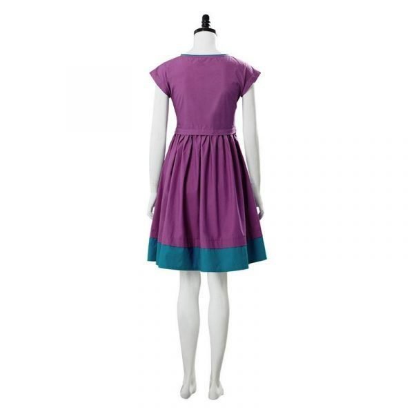 Nancy Wheeler Purple Dress TV Costumes For Women Girls