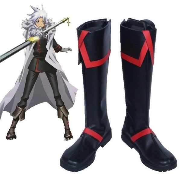 Anime D.Gray-man Hallow Allen Walker Cosplay Boots Custom Made