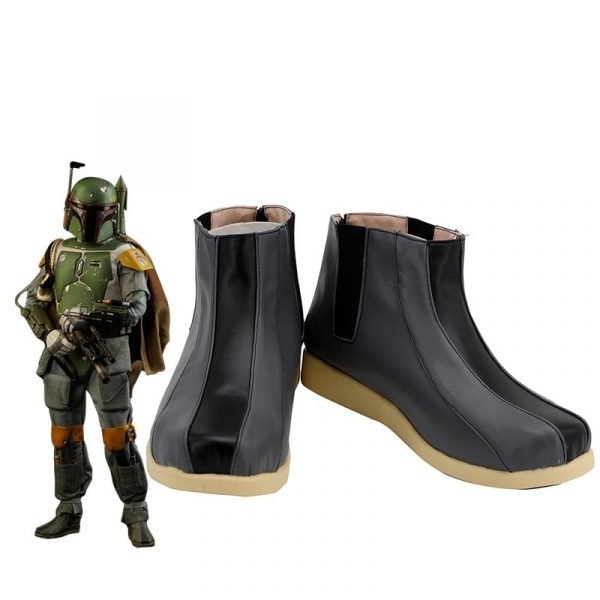 Star Cosplay Wa Boba Fett Cosplay Shoes Boots Leather Custom Made