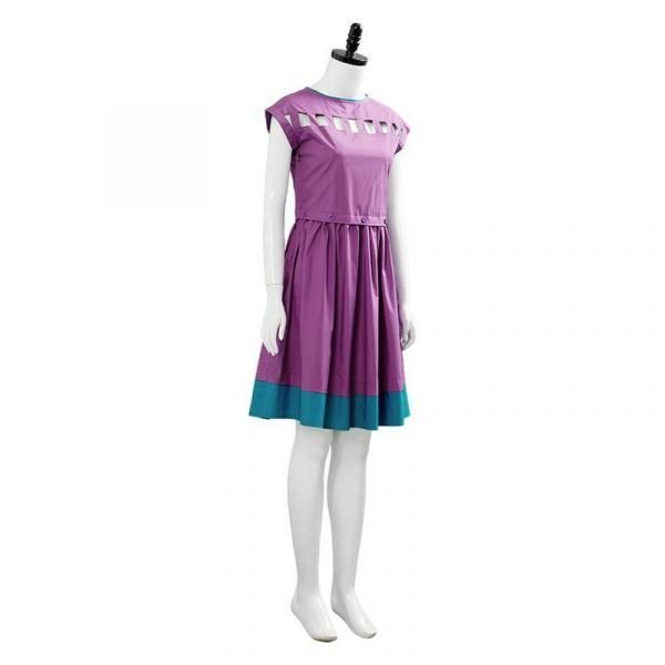 Nancy Wheeler Purple Dress TV Costumes For Women Girls