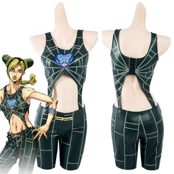 JoJo‘s Bizarre Adventure Jolyne Cujoh Outfits Cosplay Costume