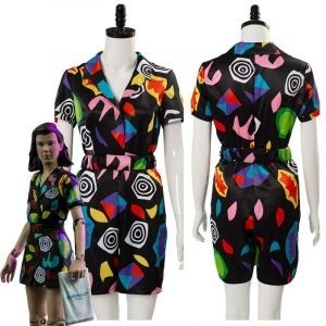 Stranger Things 3 Eleven Dress For Adult Women Cosplay Clothes