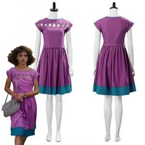 Nancy Wheeler Purple Dress TV Costumes For Women Girls