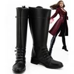 Civil War Wanda Maximoff Scarlet Witch Cosplay Boots