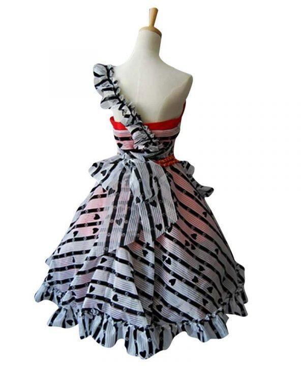 Tim Burton In Wonderland Alice’s Dress Cosplay Adult