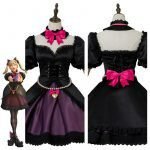 D.VA Hana Song Black Cat Officer Dress
