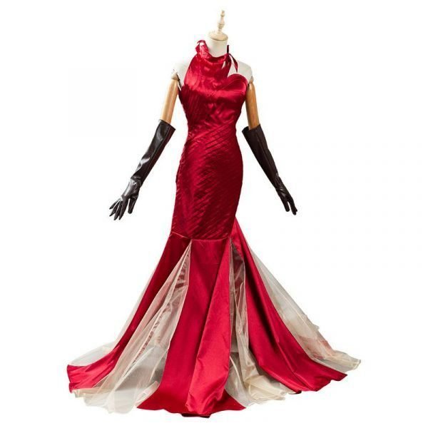 Cruella de Vil Halloween Dress Female