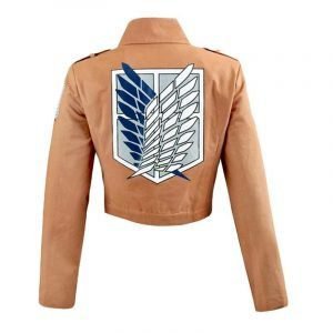 Cosplay Jacket Red Scarf Set of Shingeki no Kyojin Mikasa·Ackerman