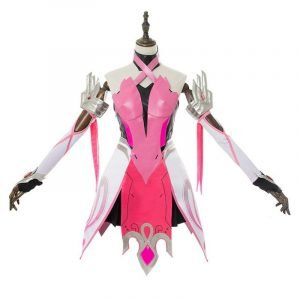 Mercy Angela Ziegler Outfit Pink Mercy Skin Costume