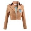 Cosplay Jacket Red Scarf Set of Shingeki no Kyojin Mikasa·Ackerman