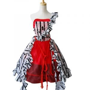 Tim Burton In Wonderland Alice's Dress Cosplay Adult