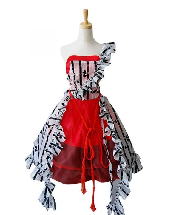 Tim Burton In Wonderland Alice’s Dress Cosplay Adultv