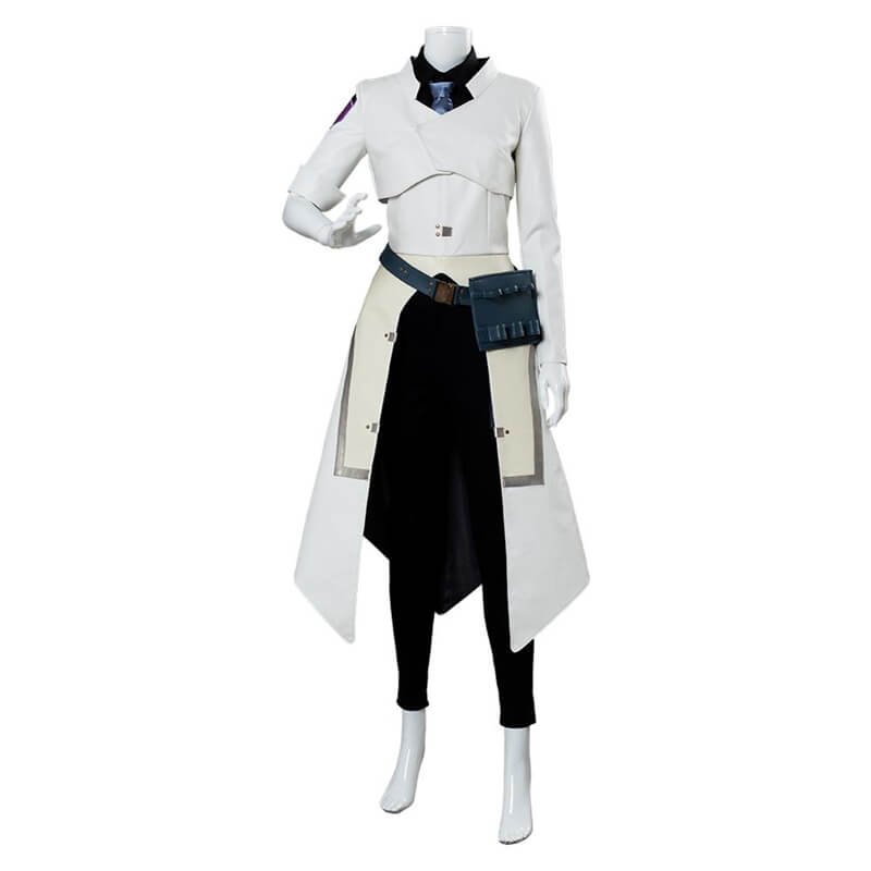 Game OW Moira O'Deorain Scientist Skin Cosplay Costume