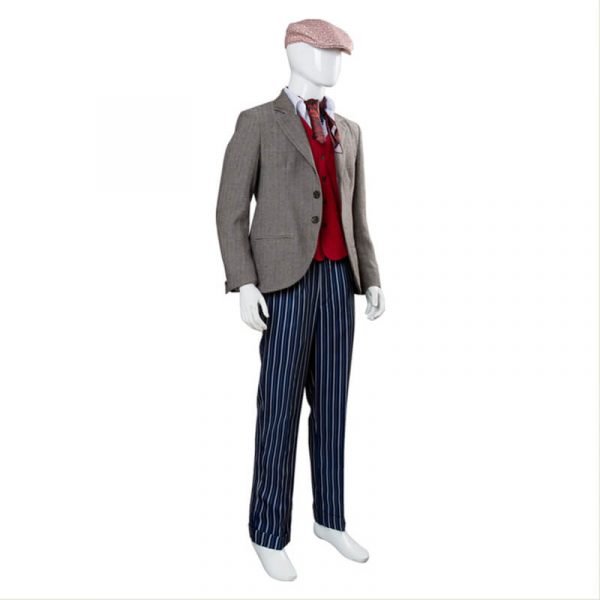 Poppins Costume Returns Lin-Manuel Miranda Jack Cosplay Costume