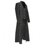 Long Tuxedo Suit Gothic Tailcoat Medieval Men Steampunk Coats Pirate Cosplay costume
