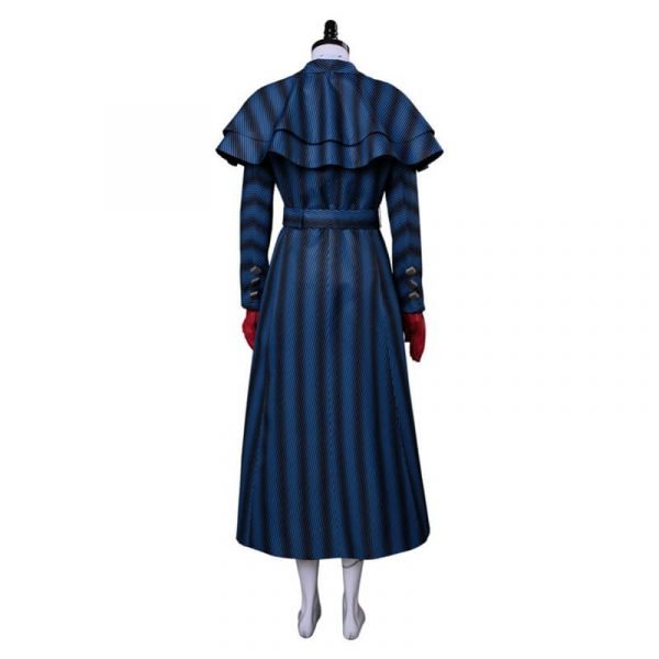 Mary Cosplay Poppins Returns Cosplay Mary Costume Poppins Dress Coat