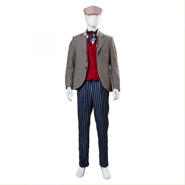 Poppins Costume Returns Lin-Manuel Miranda Jack Cosplay Costume