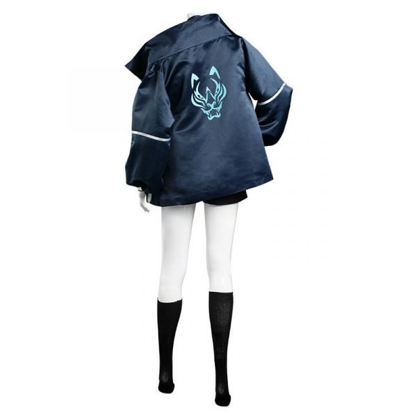 LOL KDA Groups Akali The Rogue Assassin Cosplay Costume Coat Vest Outfits
