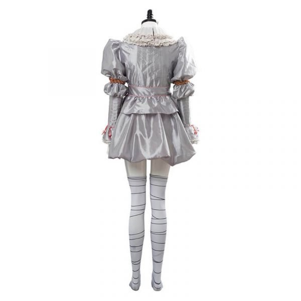 Adult Women IT 2 Pennywise Clown Cosplay Costume