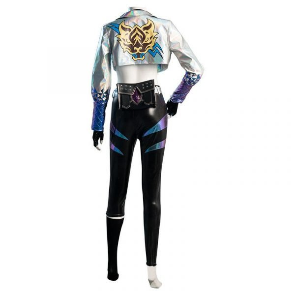 LOL KDA Groups Akali The Rogue Assassin Cosplay Costume Coat Vest Outfits