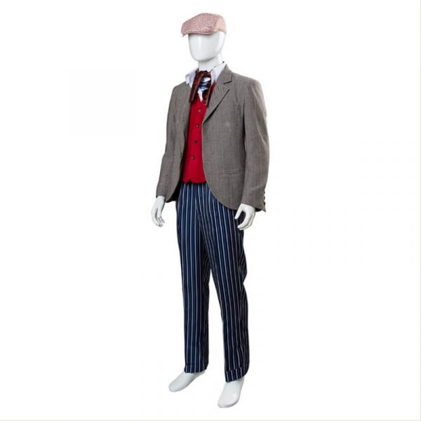 Poppins Costume Returns Lin-Manuel Miranda Jack Cosplay Costume