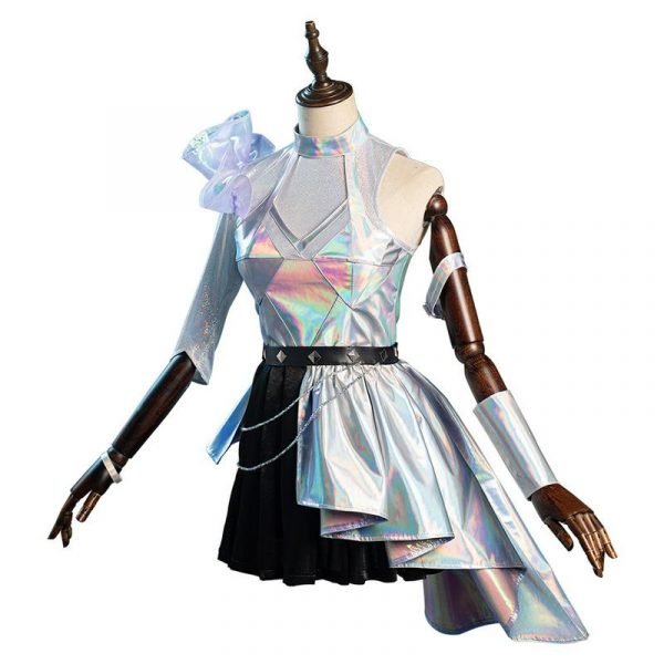LOL KDA Groups Seraphine Cosplay Costume Women Dress Outfits