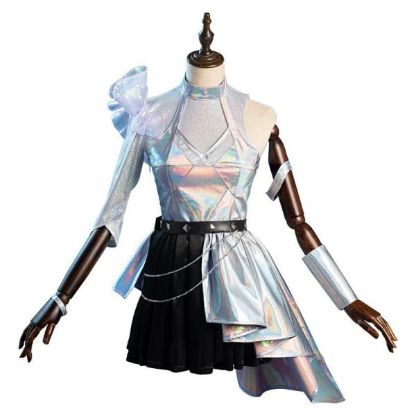 LOL KDA Groups Seraphine Cosplay Costume Women Dress Outfits